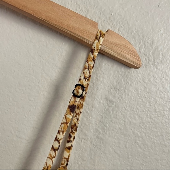 Reformation Crimini Boa Snake Print Slip Dress Size 6 - Picture 8 of 11